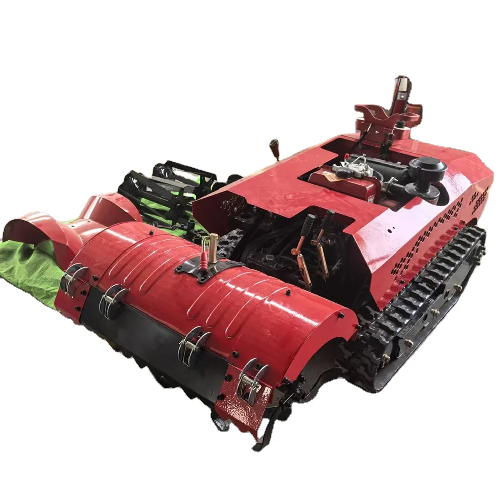 ME-RT Series Remote Control Multi-Function Crawler Machine — Multi-Function Series remote control lawn mower, 600 / 800 / 1000 mm cut, Up to 45° slope