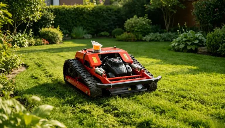 MERI remote control tracked mower for lawns and commercial landscaping