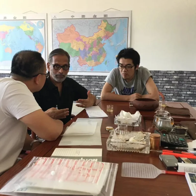 MERI business meeting with overseas customers
