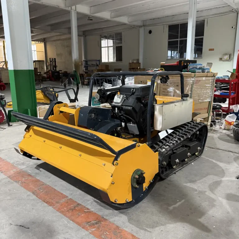 Deep-Yellow Heavy-Duty Remote Control Mower