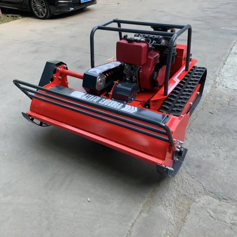 MERI Diesel Remote Control Mower — Multi-Angle View