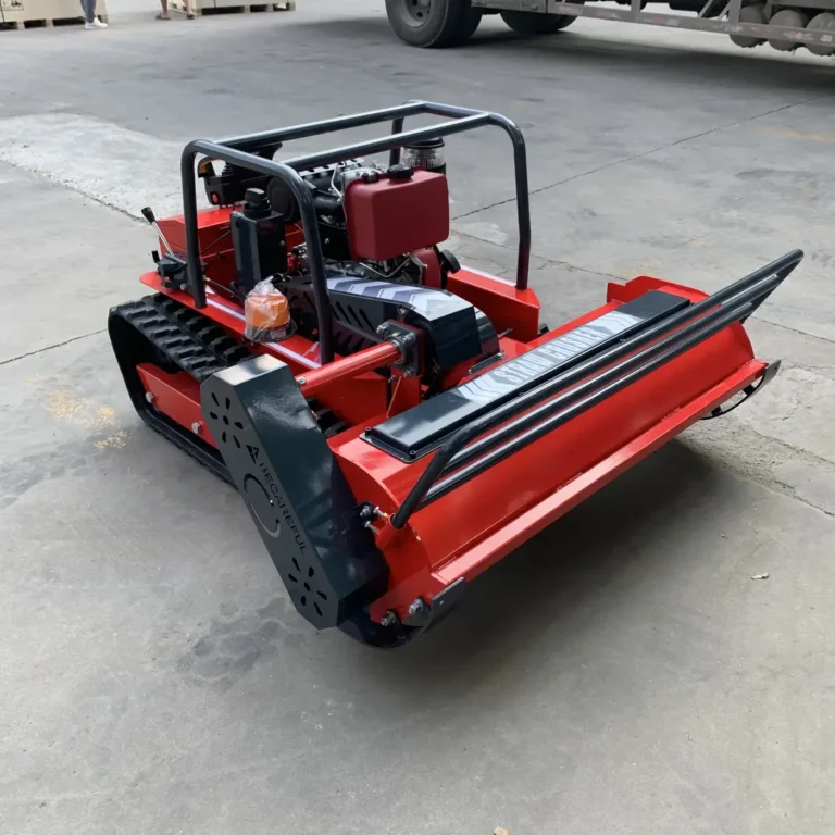 MERI Diesel Remote Control Mower — Multi-Angle View