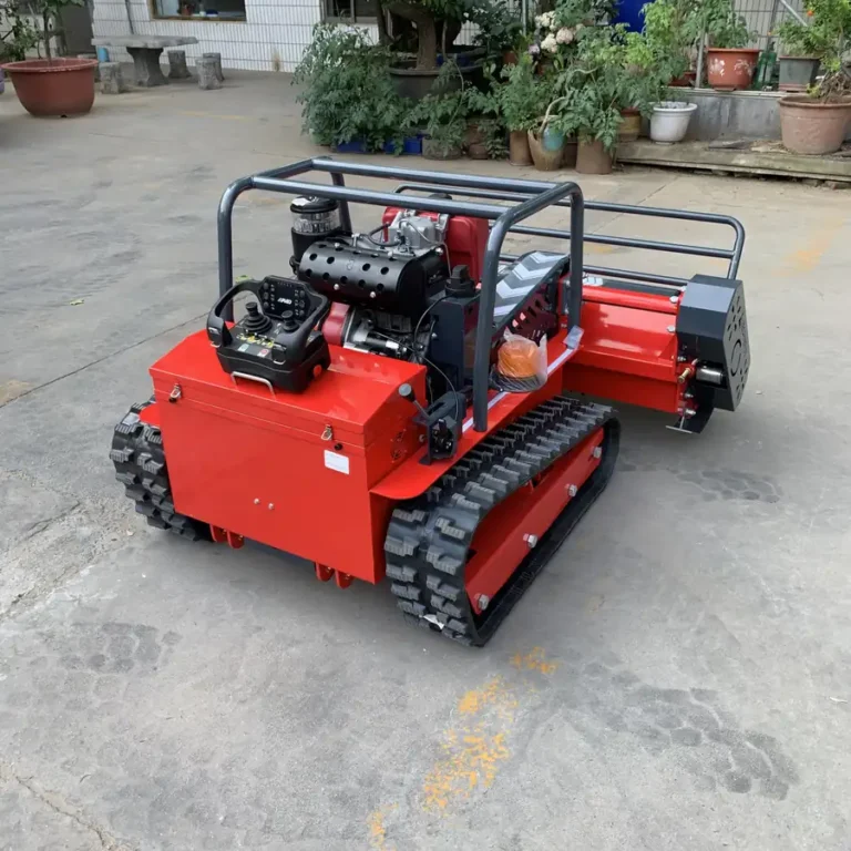 MERI Diesel Remote Control Mower — Multi-Angle View