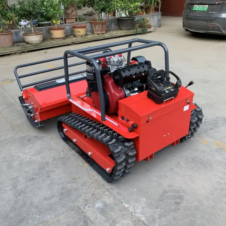 MERI Diesel Remote Control Mower — Multi-Angle View