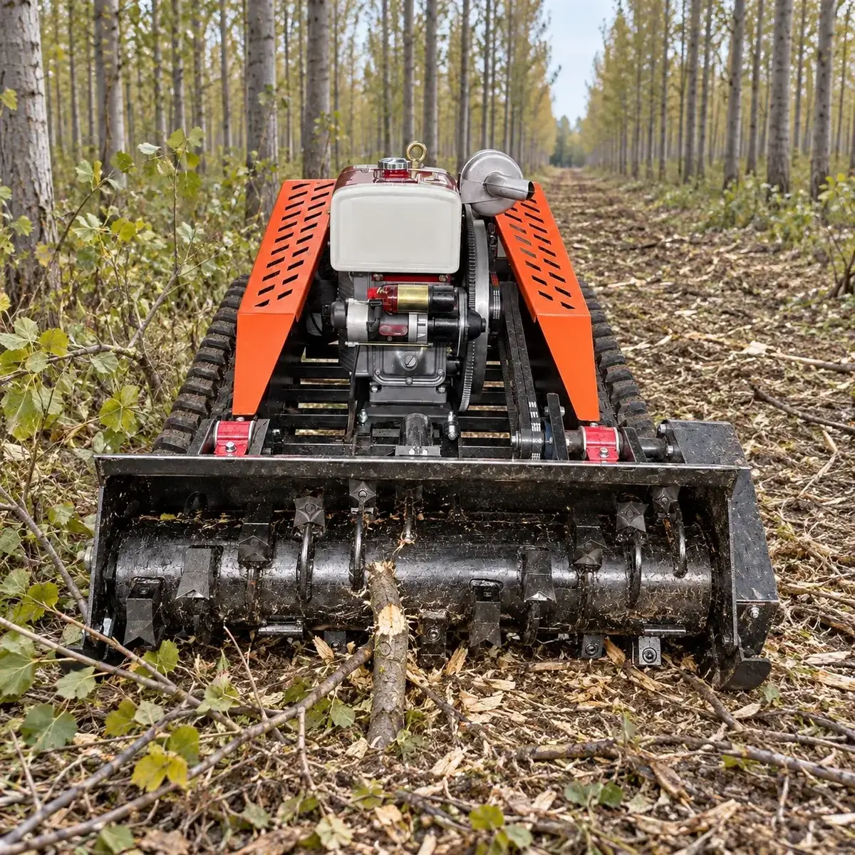 Application visualization of ME-RFM1000-D managing forest understory