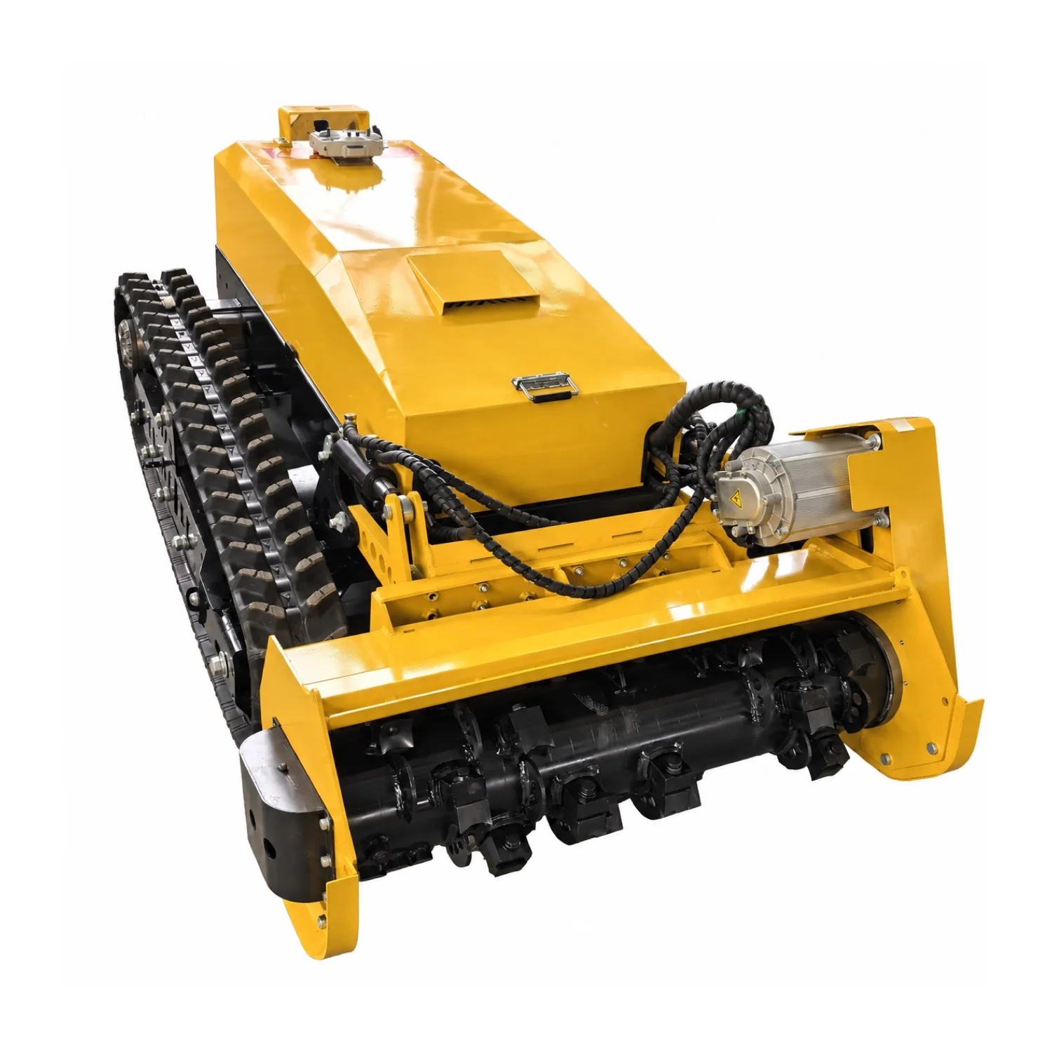 ME-RFM1000-E fixed-tooth forestry mulching head on white background