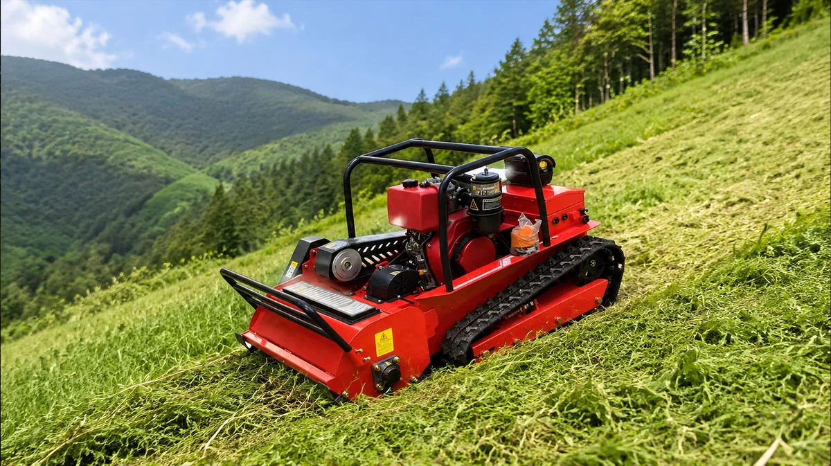 5 Safety Tips for Remote Control Lawn Mower Slope Operations — remote control lawn mower article