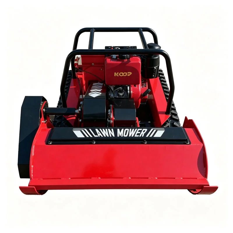 ME1000D-24 Remote Control Lawn Mower — Diesel 24V remote control lawn mower, 1000mm cut, 45° slope