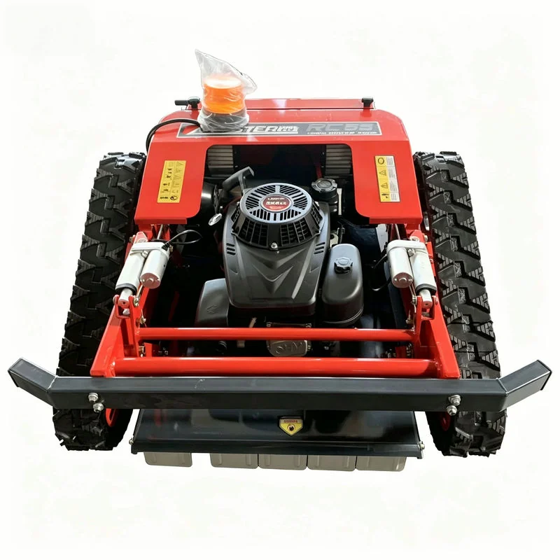 ME550-T Remote Control Lawn Mower — T-Series Turf remote control lawn mower, 550mm cut, 45° slope